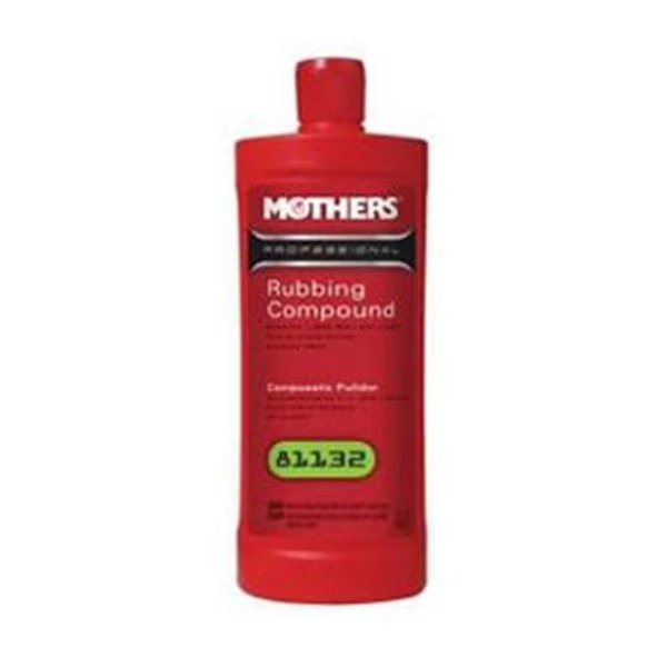 Mothers Wax and Polish 81132 Rubbing Compound  Sand Scratches, Mothers Wax & Polish, Mfr#: MTR-81132